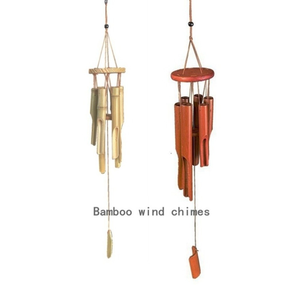 Art Craft Youtube - Retro 6 Tubes Bamboo Wind Chime