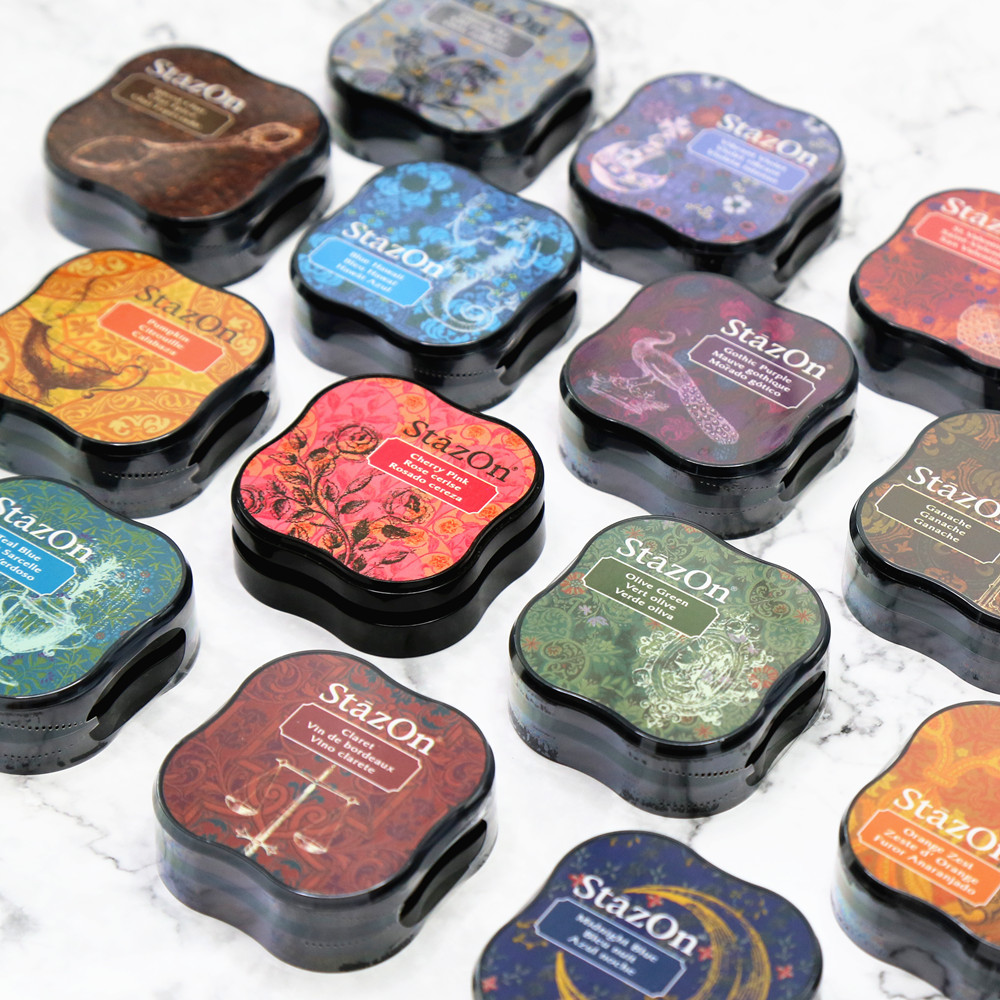 Stamping Ink Pad - 1 Máy Tính Nhật Bản TSUKINEKO