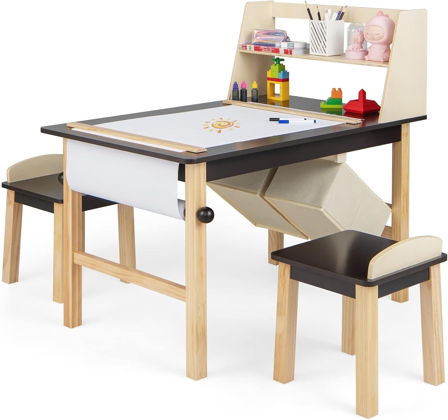 Art Craft 2 Year Olds - Kids Art Table and Chair Set,