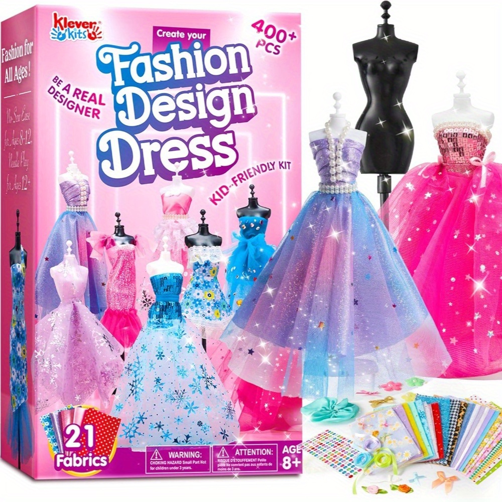 Art Craft Girl - JOYFY 400+PCS Fashion Design Crafts for
