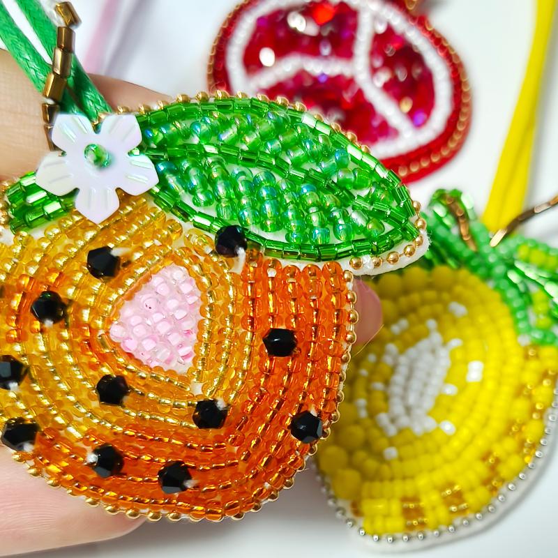 Art Craft Girl - Bead Tassel Patch 20PCS Rope Badge