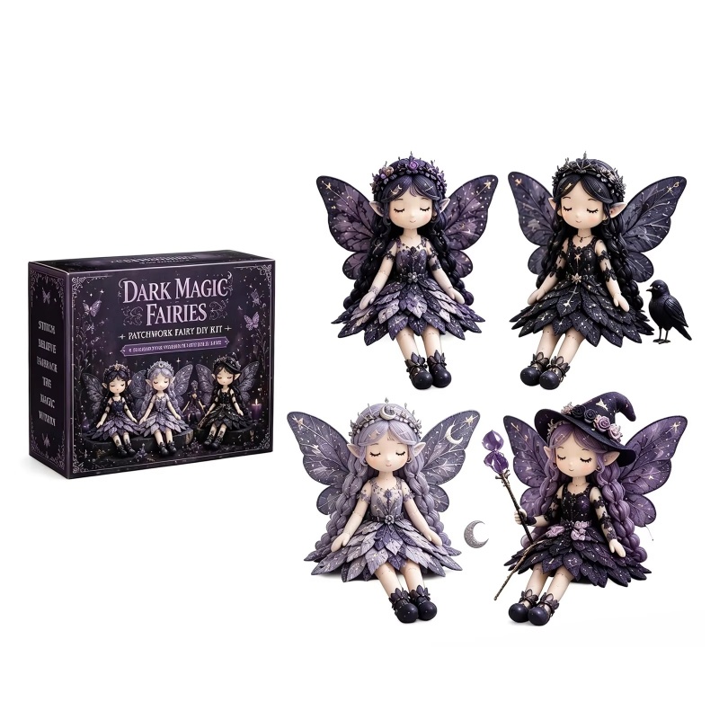Art Craft Flower - Flower Fairies Patchwork DIY Kit Enchanting