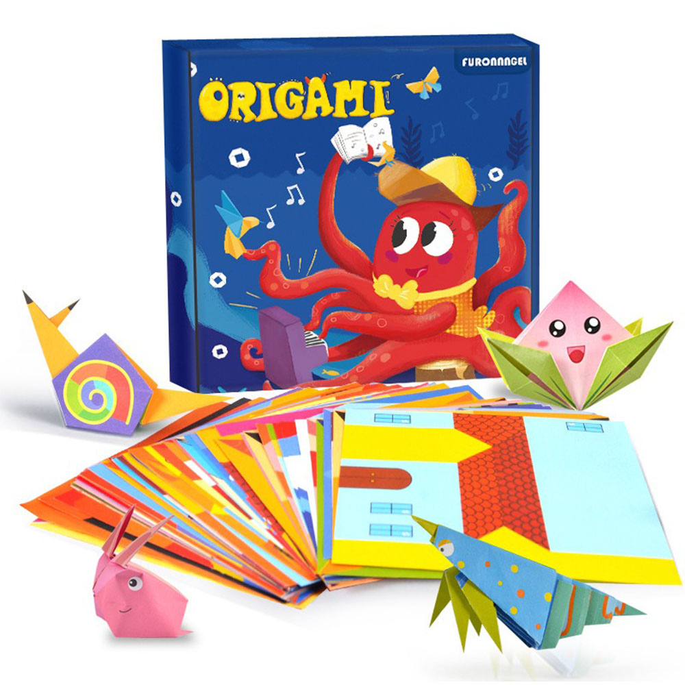 Art Craft 6 Year Old - Origami Kit 30/108 Sheets Origami Paper