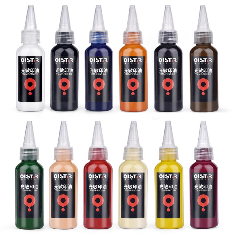 Stamping Ink Pad - 50ml Inkpad Refill Ink Rubber Stamp