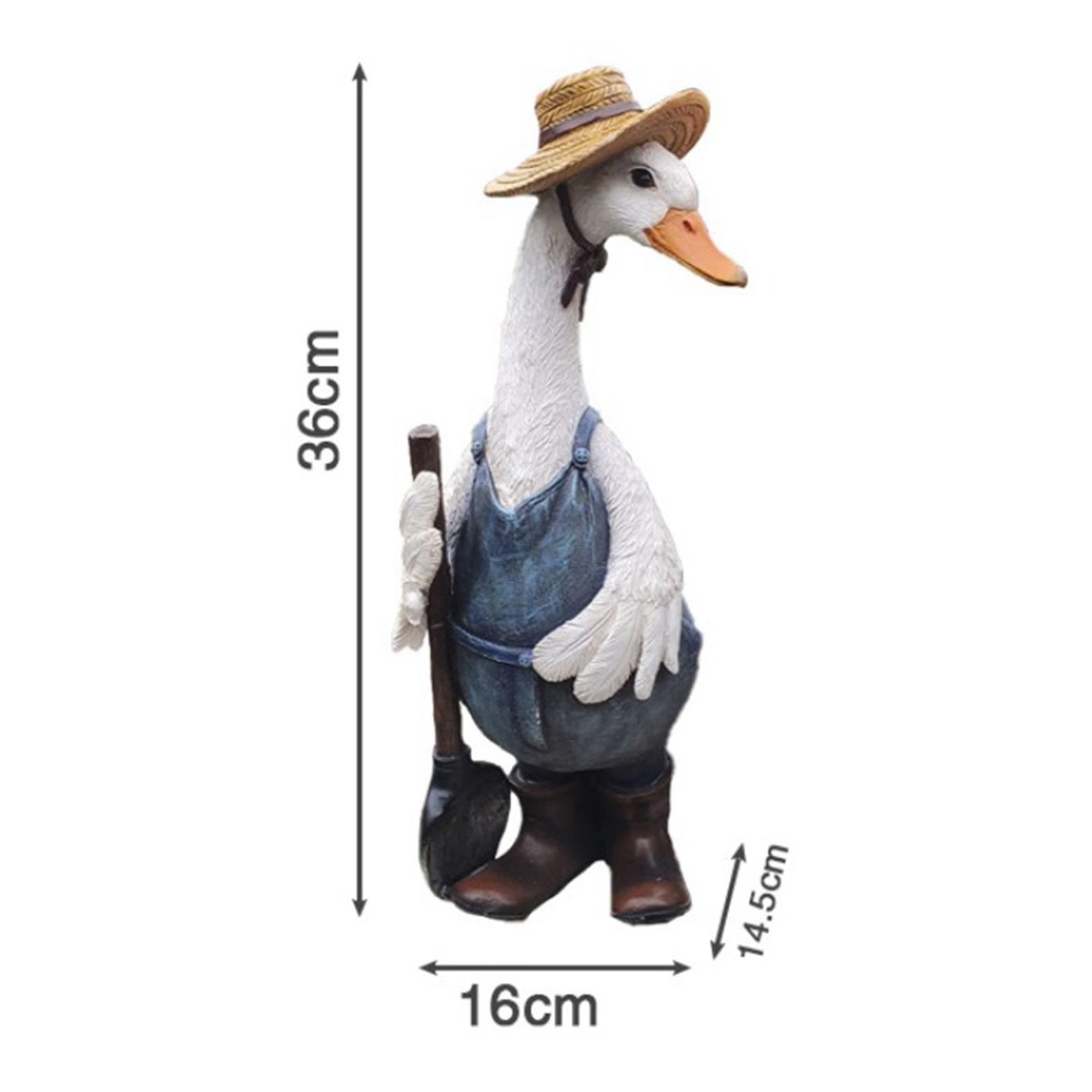 Art Craft Duck - Resin Duck Garden Statue Figures Model
