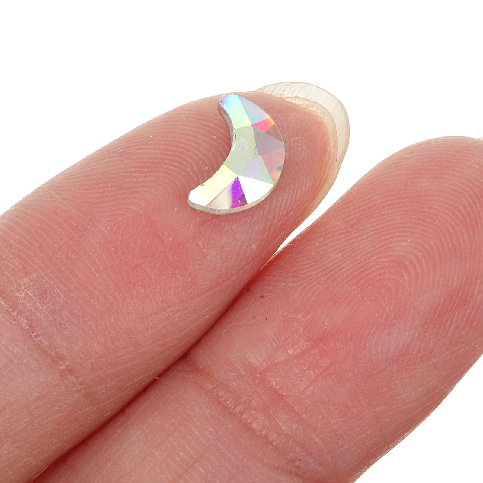 Art Craft Glasses Frames - Premium Glass Nail Charms Flatback Rhinestones