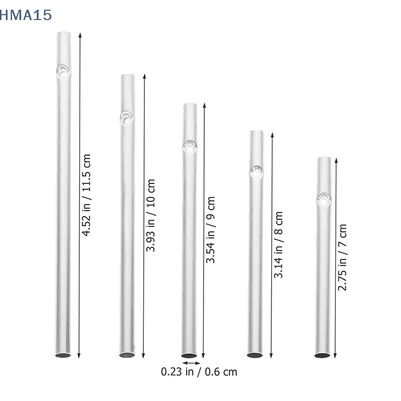 Art Craft Youtube - 30Pcs Aluminum Tube DIY Wind Chime