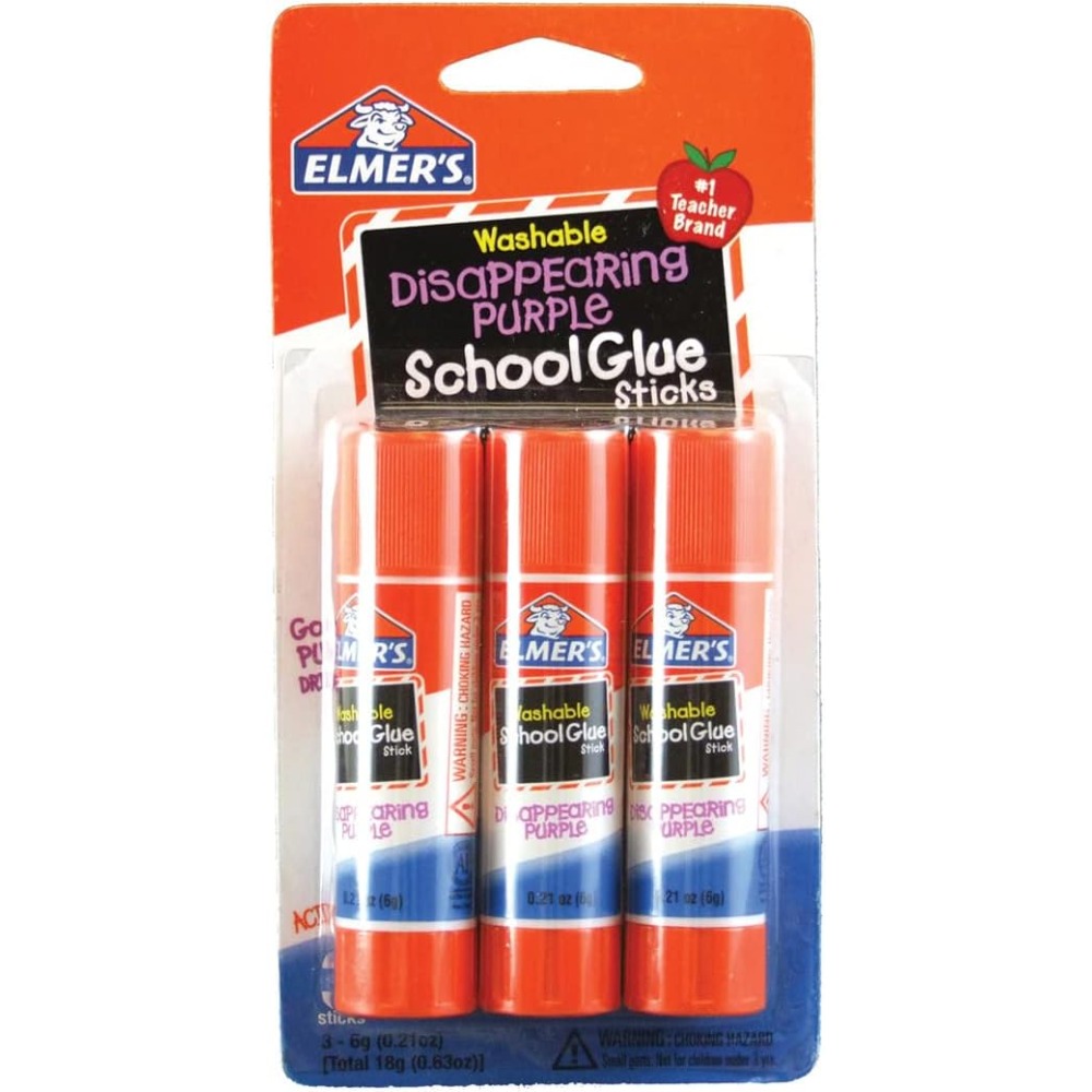 Art Craft 6 Year Old - Magic Disappearing Purple Color School Glue
