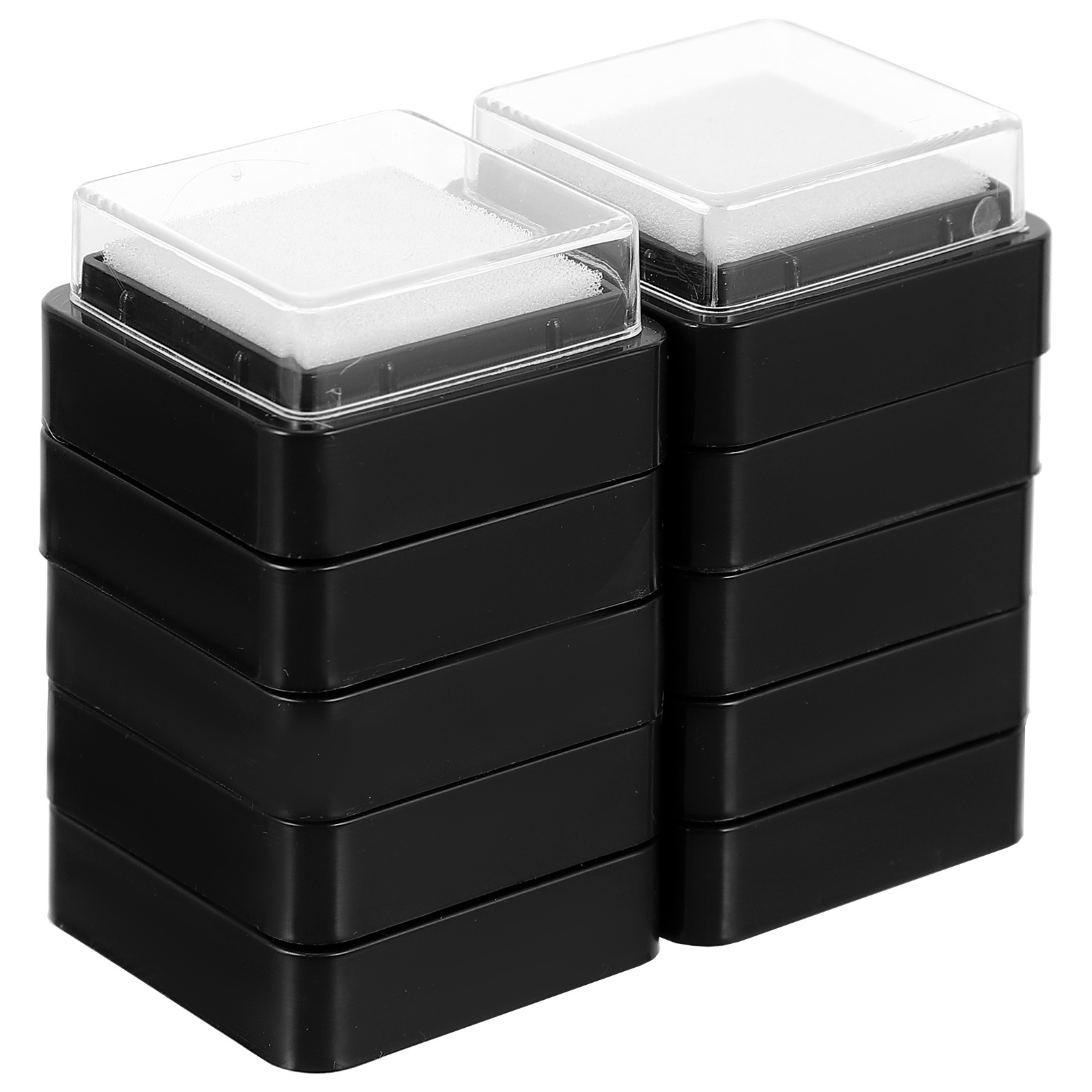 Stamping Ink Pad - 10Pcs Empty Ink Pads Multi-Purpose DIY