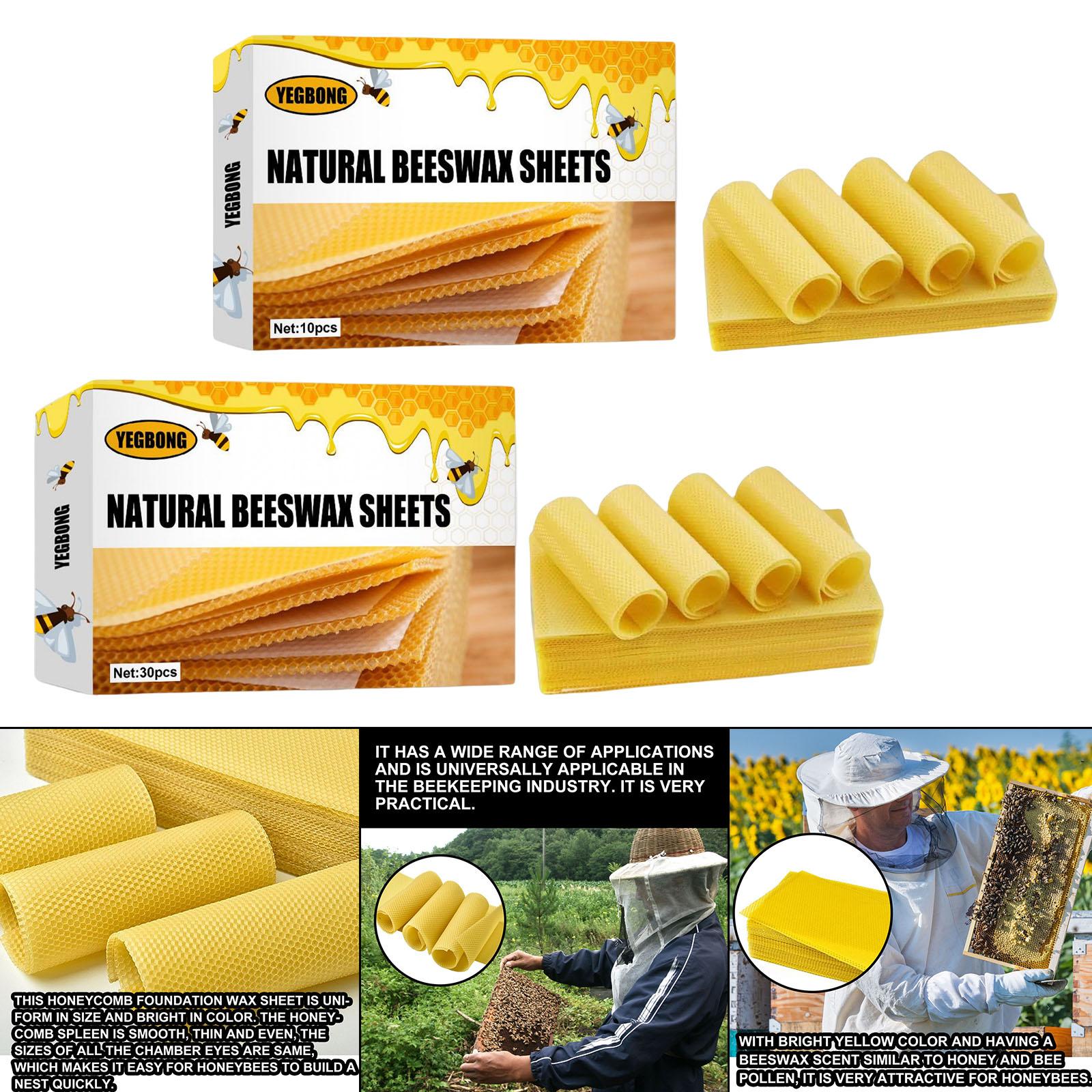 Beeswax Sheets, Beekeeping Fou - đánh giá và giá Candle Making Wax