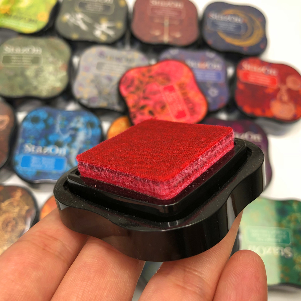 1 Máy Tính Nhật Bản TSUKINEKO  - đánh giá và giá Stamping Ink Pad