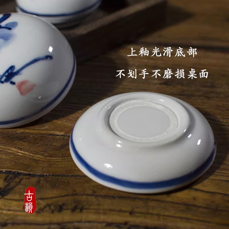 Hand-painted Chinese Ink Pad C - đánh giá và giá Stamping Ink Pad