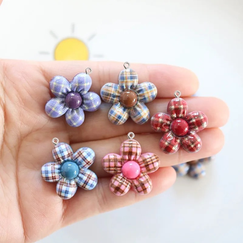 10Pcs Sweet Flower Planar Resi - đánh giá và giá Art Craft Flower