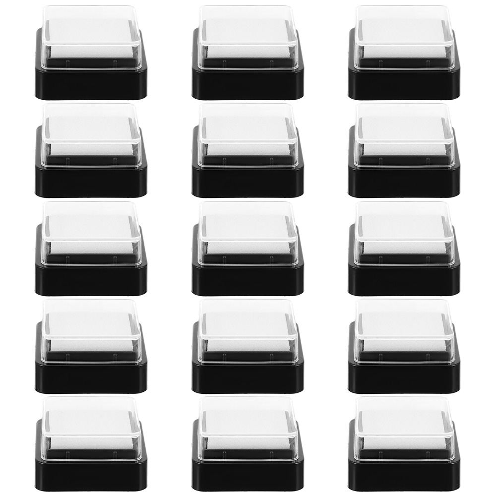 15pcs Ink Pads Ink Pads Blank  - đánh giá và giá Stamping Ink Pad