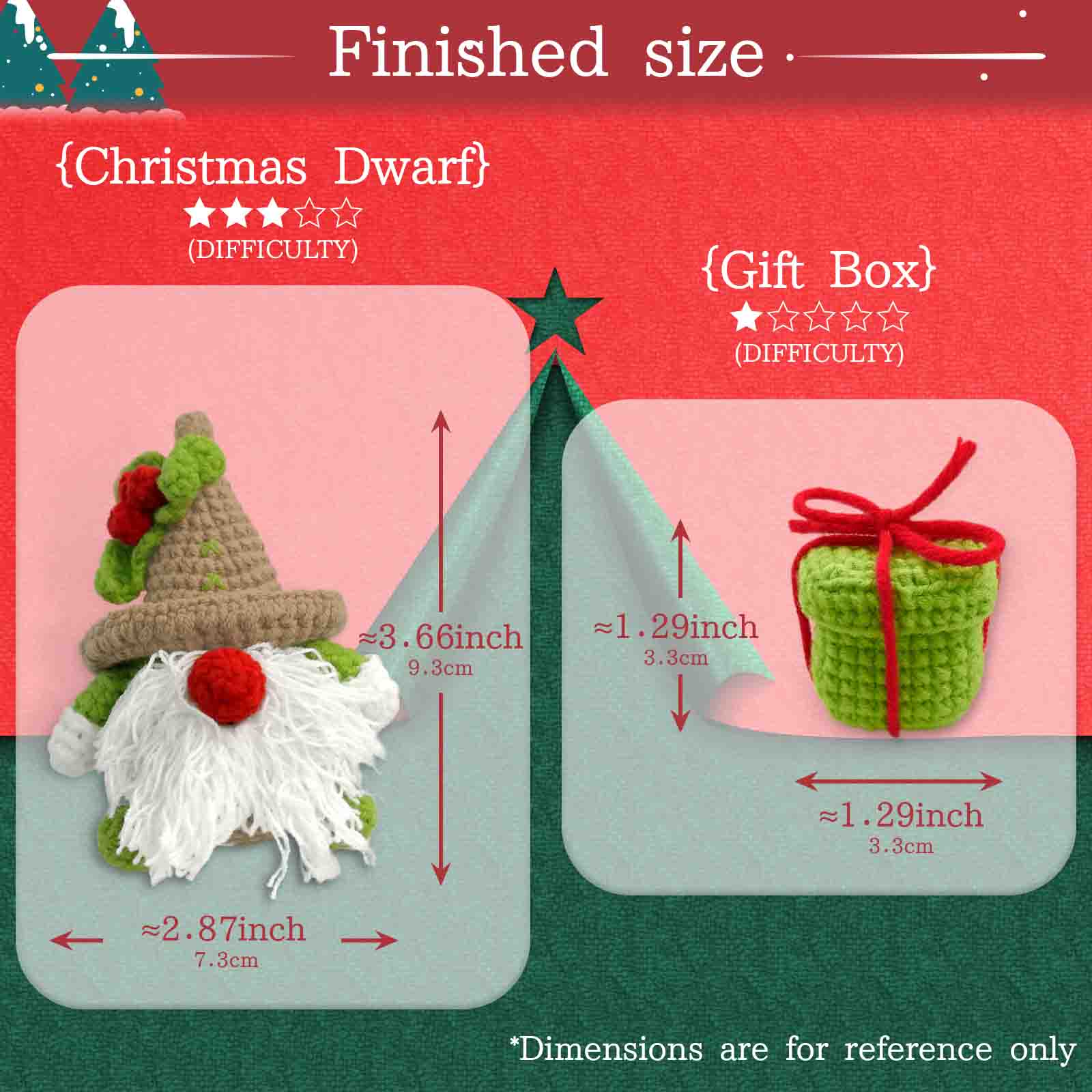 YAMAXIN 2PC Christmas Themed C - đánh giá và giá Art Craft Project