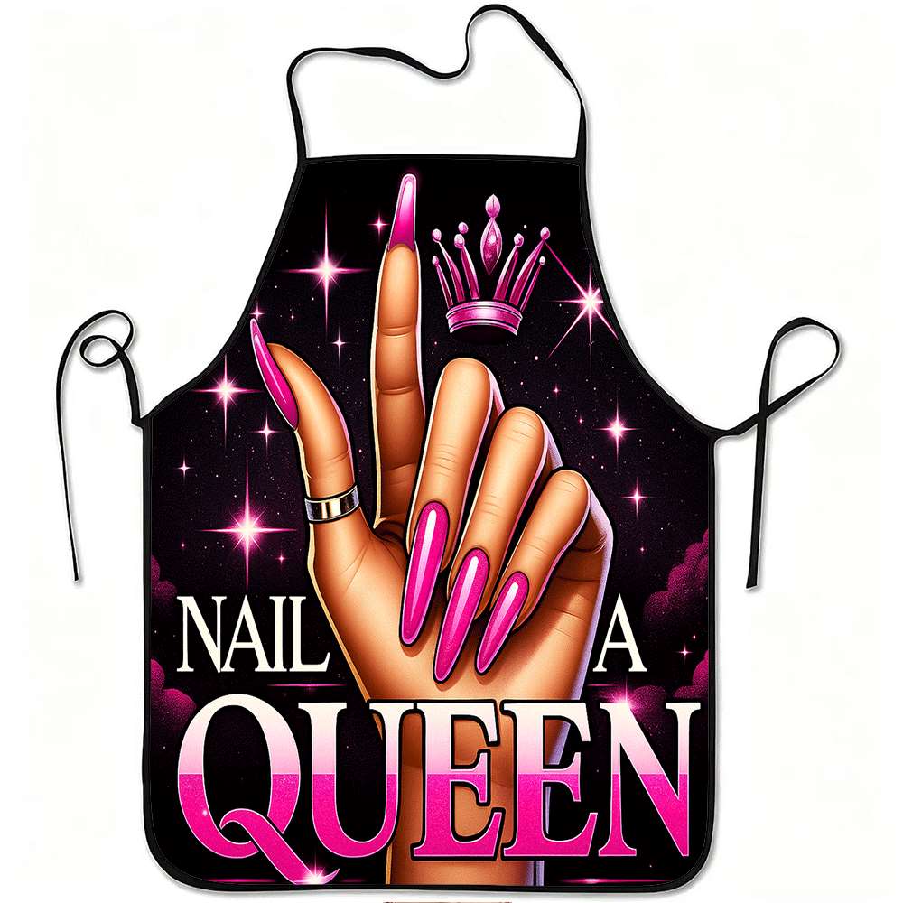 1 Trendy Nail Art-Themed Apron - đánh giá và giá Queen Art Craft