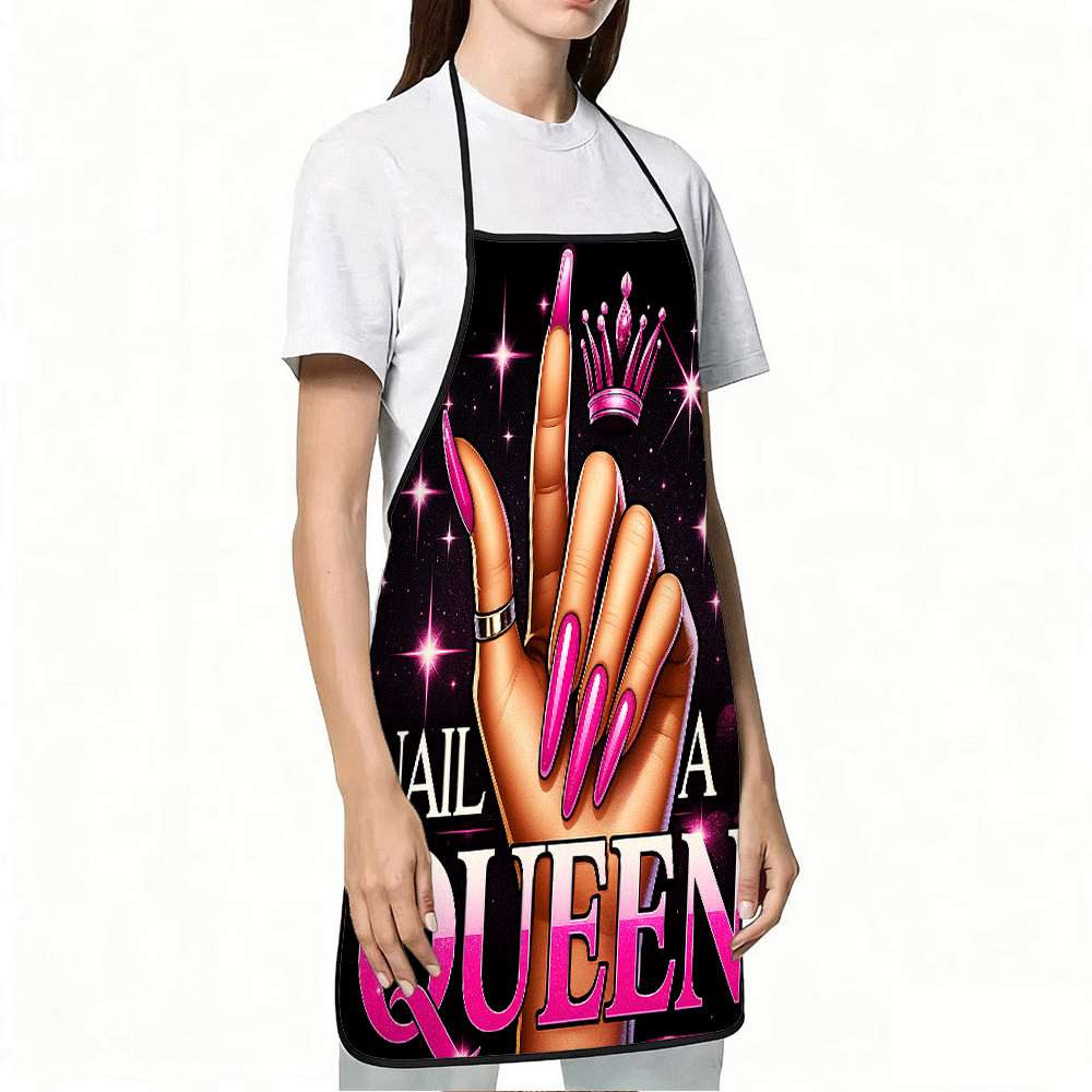 1 Trendy Nail Art-Themed Apron - đánh giá và giá Queen Art Craft