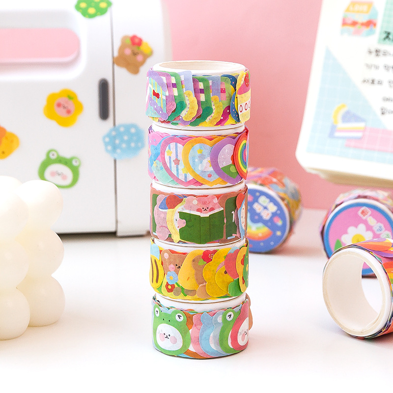 1 Roll Super Cute Die‑Cut Coll - đánh giá và giá Washi Tape Rolls