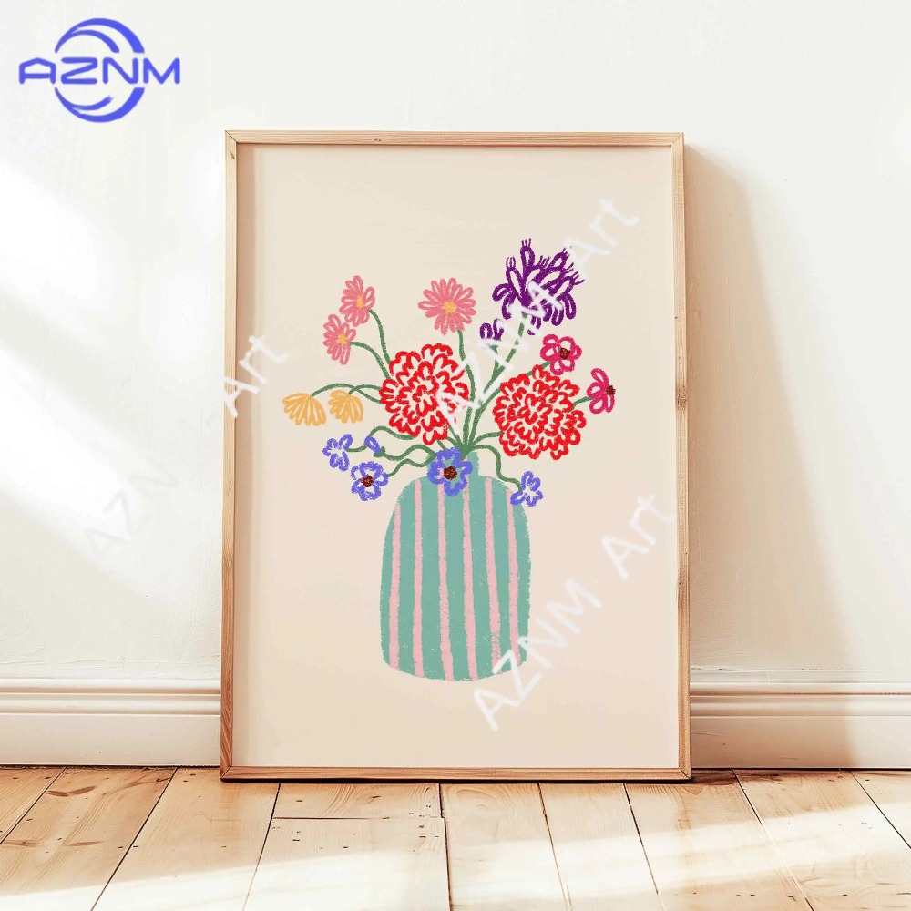 1/3pcs Abstract Flower Vase Pa - đánh giá và giá Art Craft Vase