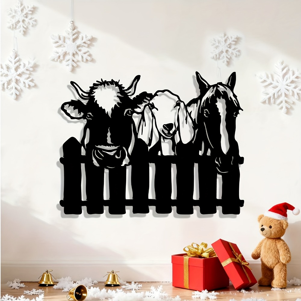 CIFBUY Metal Wall Art Farm Ani - đánh giá và giá Art Craft Duck