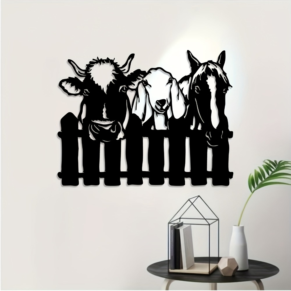CIFBUY Metal Wall Art Farm Ani - đánh giá và giá Art Craft Duck