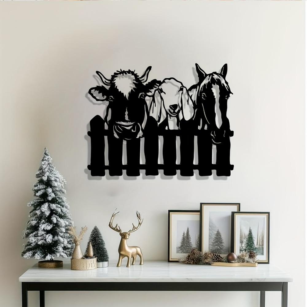 CIFBUY Metal Wall Art Farm Ani - đánh giá và giá Art Craft Duck
