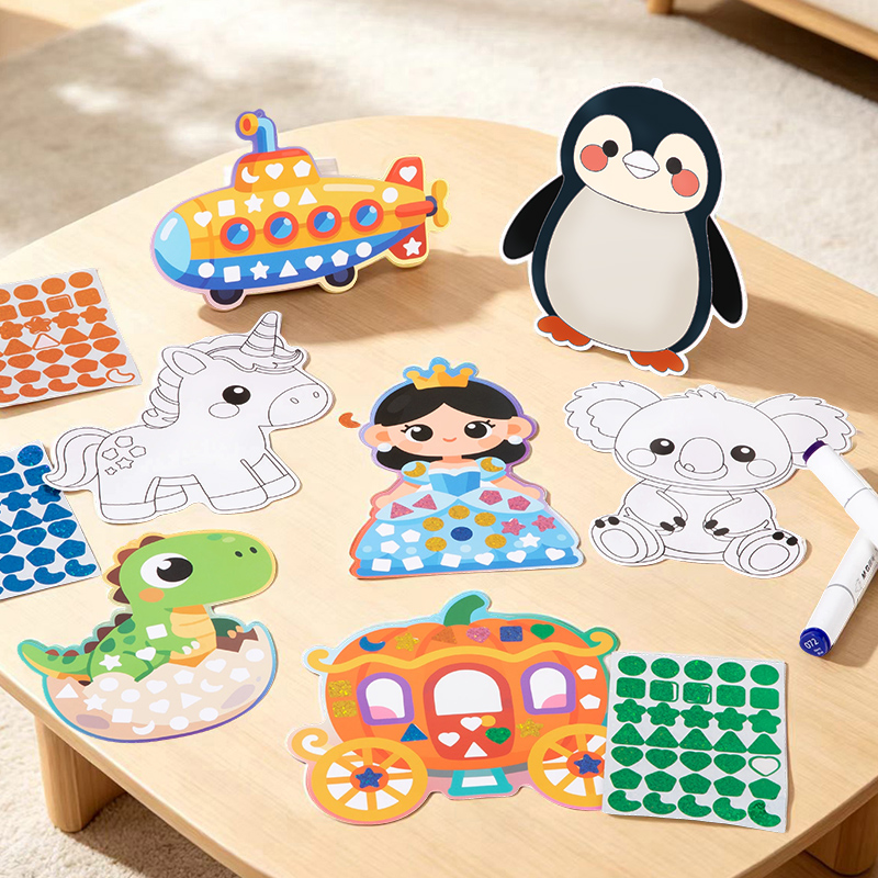 Mirror Mosaic Sticker Toys Cre - đánh giá và giá Art Craft 2 Year Olds