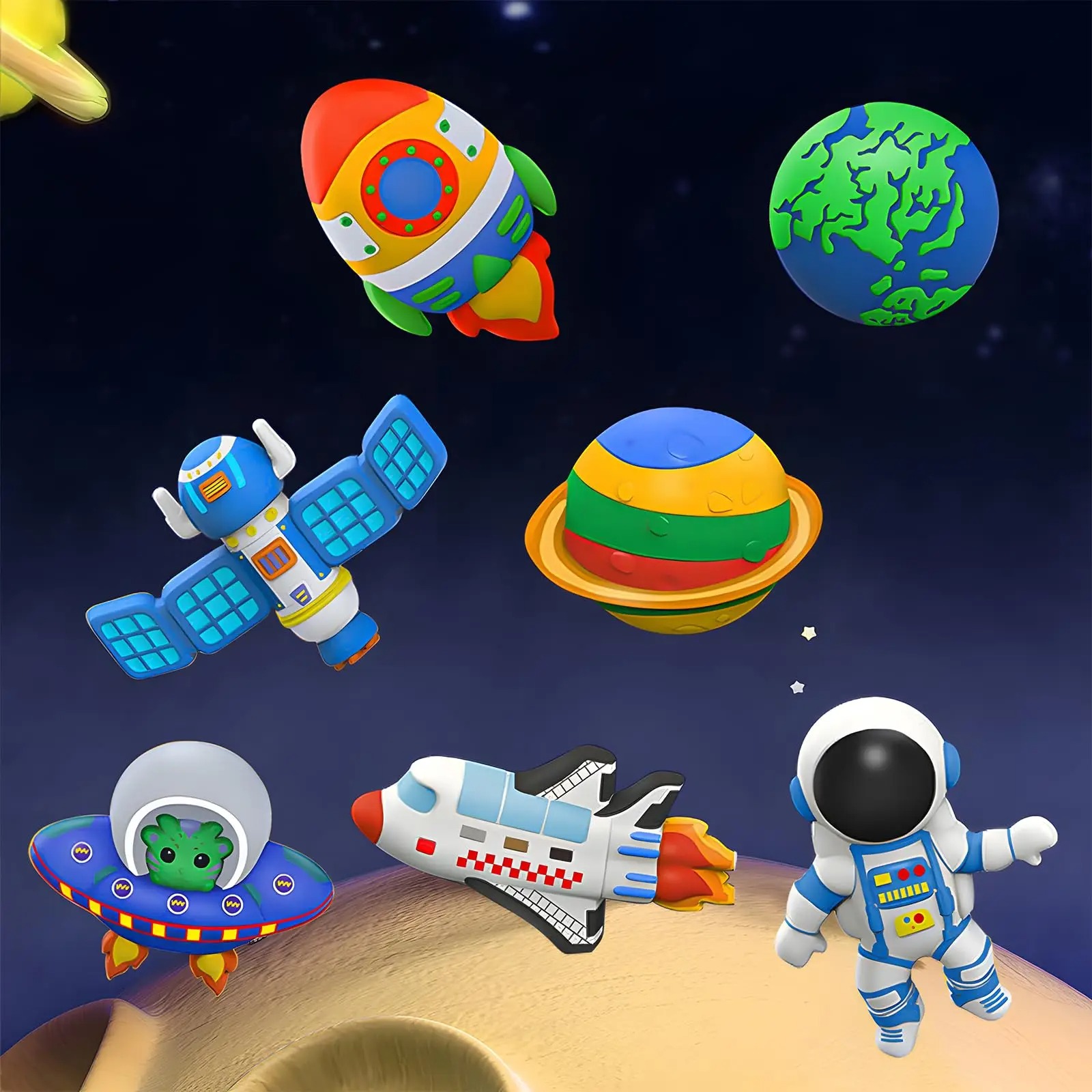Space DIY Gypsum Kit for Kids  - đánh giá và giá Art Craft 6 Year Old