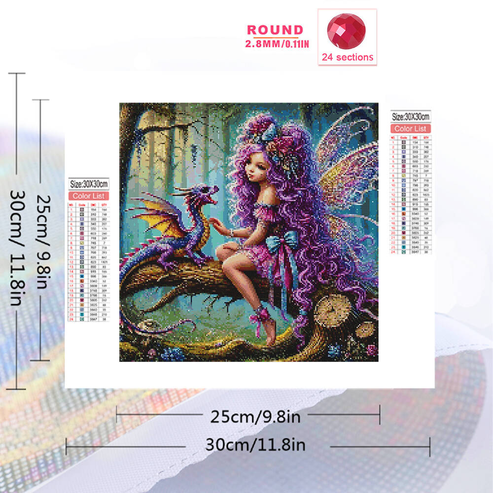 Full Square Round Diamond Mosa - đánh giá và giá Art Craft Girl