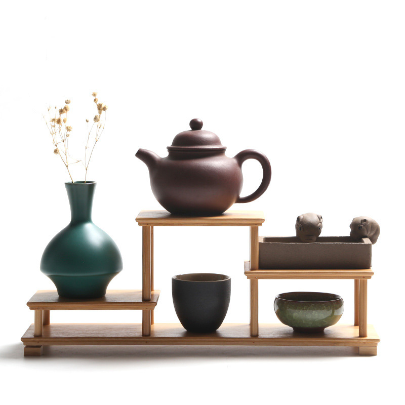 Bamboo and Wood Decorative She - đánh giá và giá Art Craft Vase