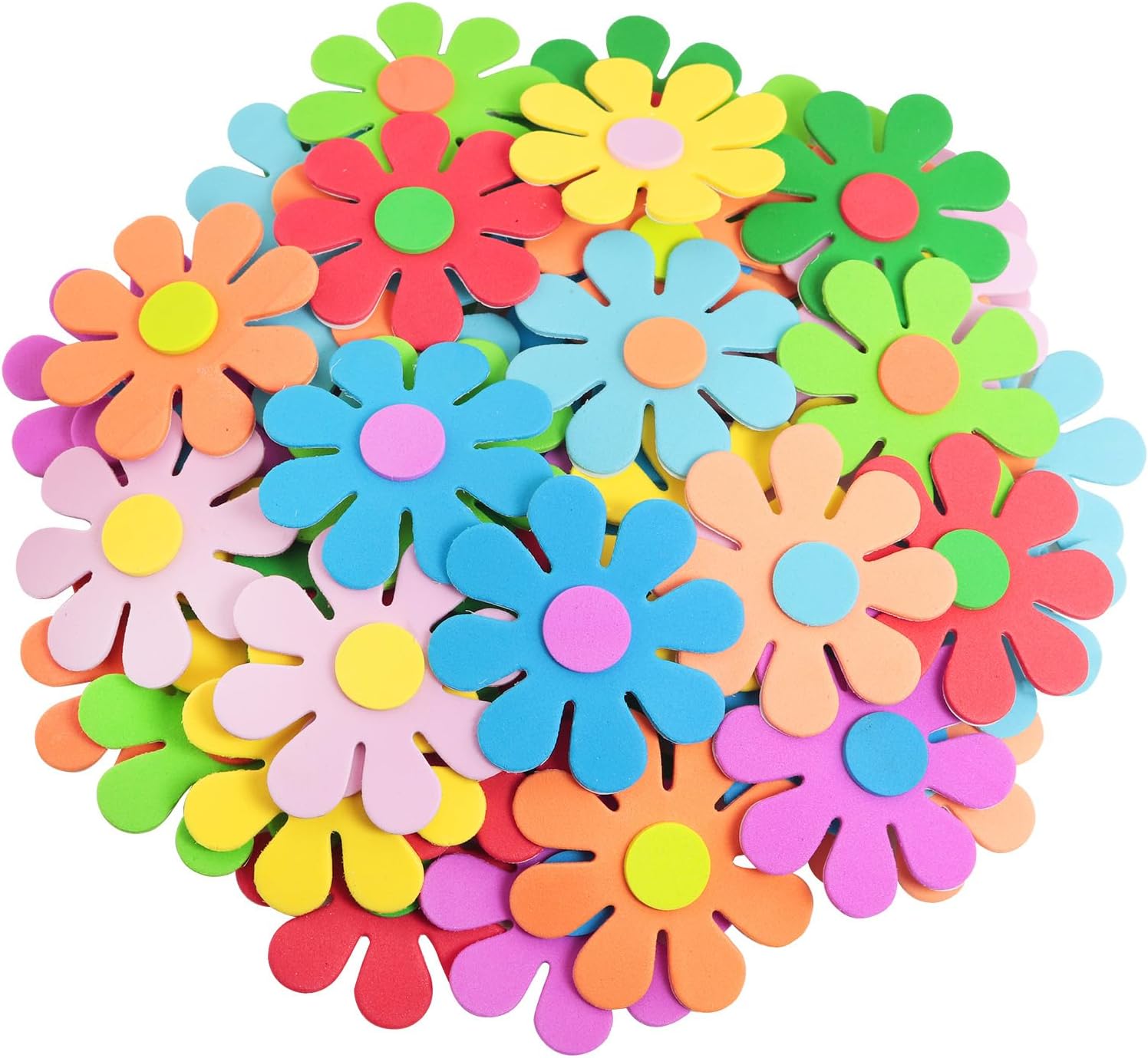 3D flower foam stickers Spring - đánh giá và giá Art Craft Flower