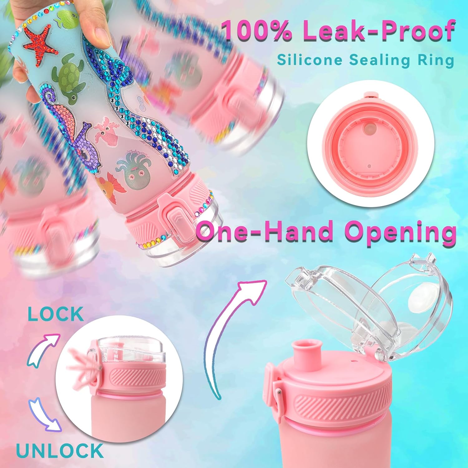 Decorate Your Own Water Bottle - đánh giá và giá Art Craft Girl