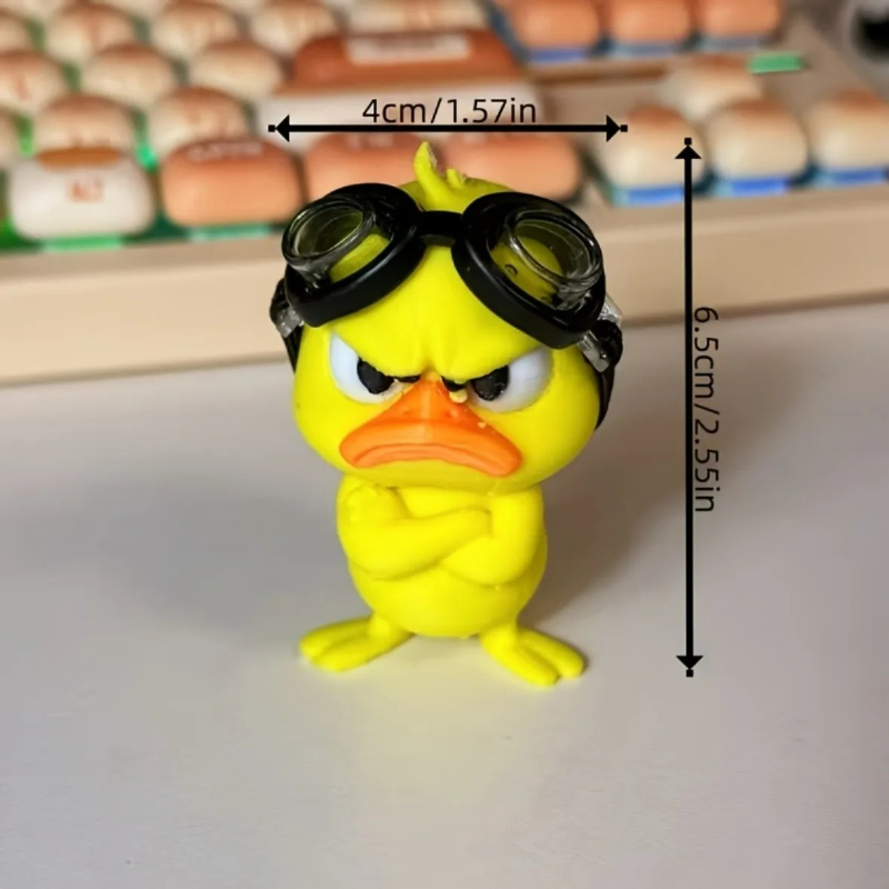 1PC Angry Hug Duck Figurine Wi - đánh giá và giá Art Craft Duck