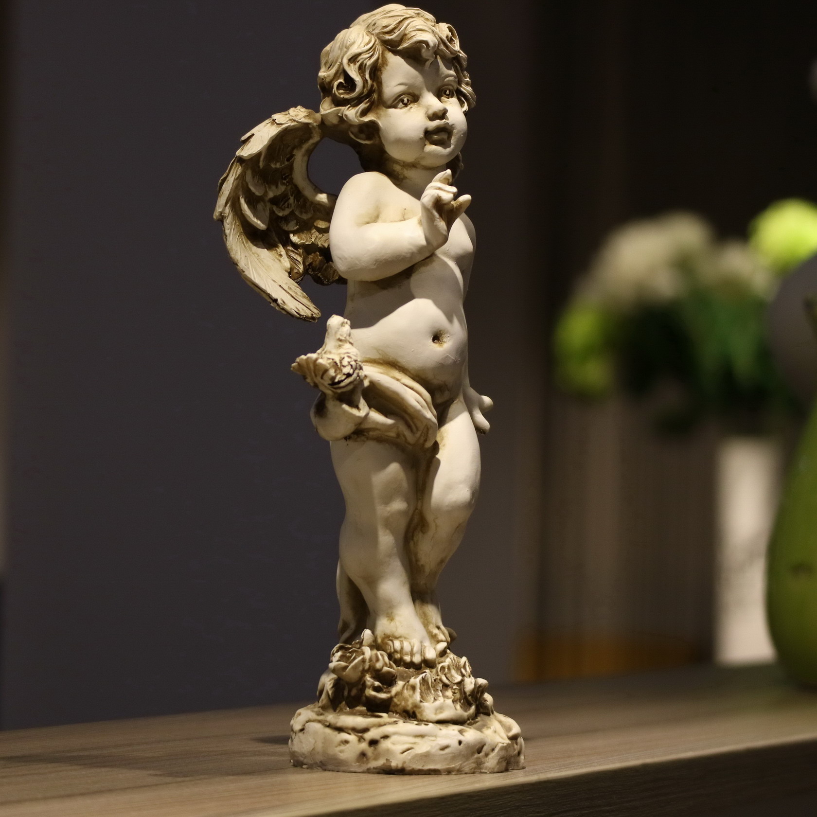 Retro Resin Angel Figurine 29c - đánh giá và giá Unique Art Craft