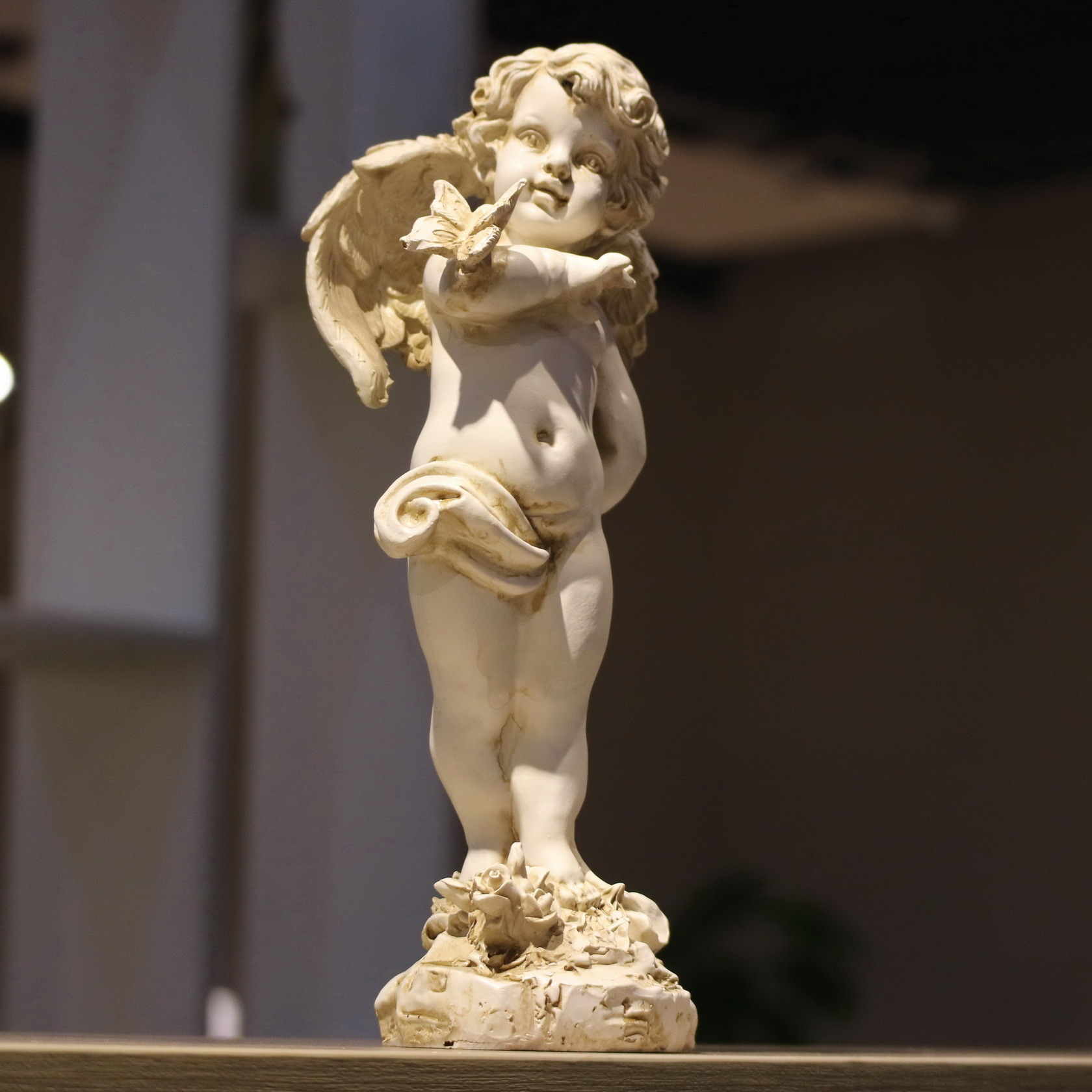 Retro Resin Angel Figurine 29c - đánh giá và giá Unique Art Craft
