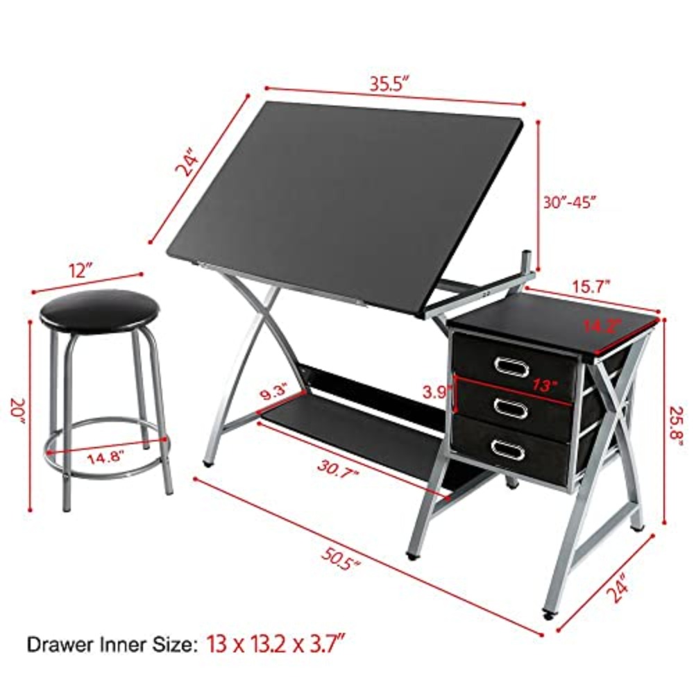 Drafting Tables, Draft Drawing - đánh giá và giá Art Craft Usa