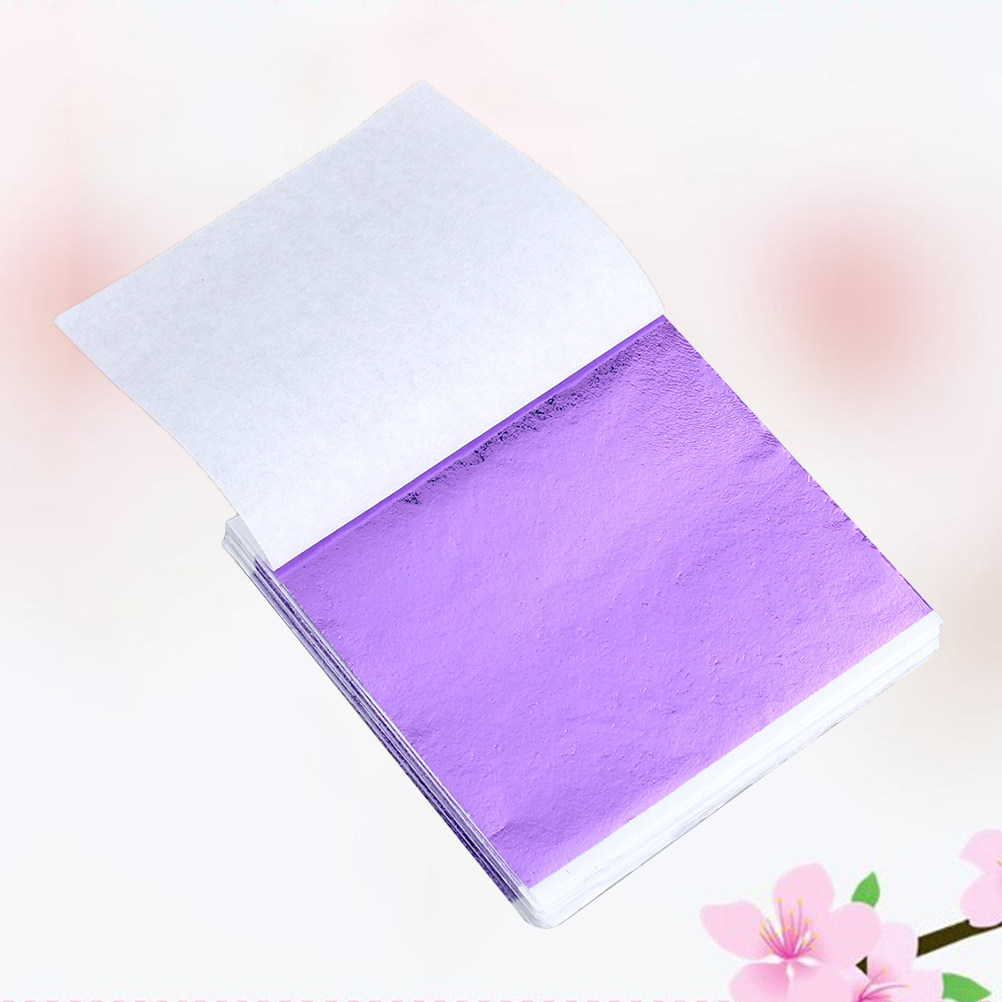 50Pcs 8x8.5cm Gold Leaf Sheets - đánh giá và giá Art Craft Vase