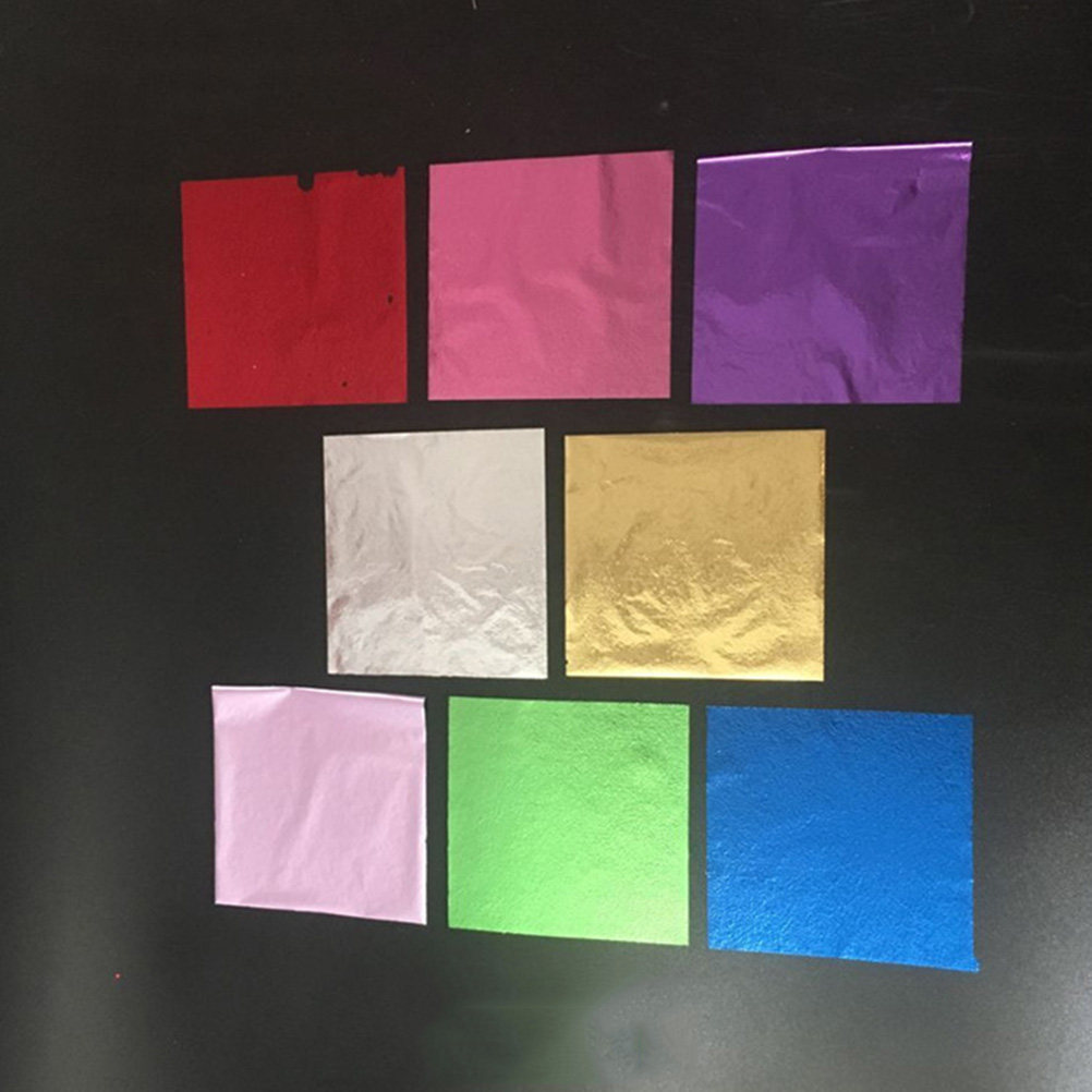 50Pcs 8x8.5cm Gold Leaf Sheets - đánh giá và giá Art Craft Vase