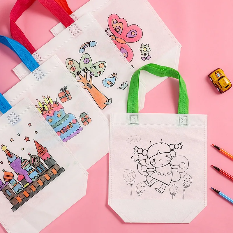 1-10pcs Sets DIY Graffiti Bag  - đánh giá và giá Art Craft 6 Year Old