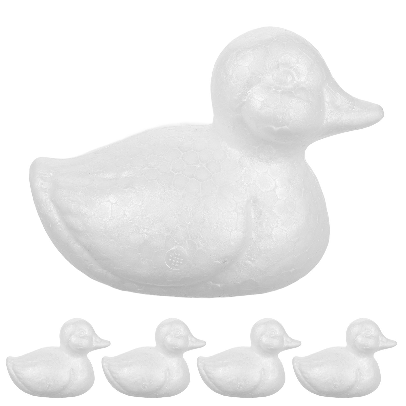 5pcs Foam Duck Shapes White Po - đánh giá và giá Art Craft Duck