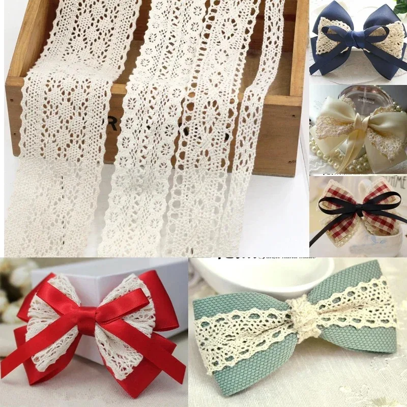 Ivory White Cotton Lace Trim R - đánh giá và giá Art Craft Girl