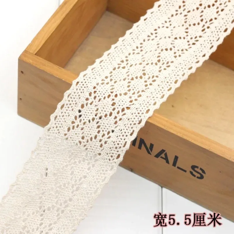 Ivory White Cotton Lace Trim R - đánh giá và giá Art Craft Girl