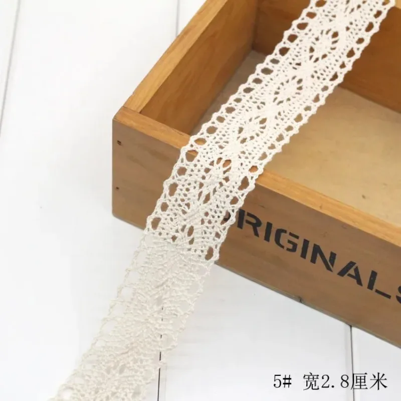 Ivory White Cotton Lace Trim R - đánh giá và giá Art Craft Girl