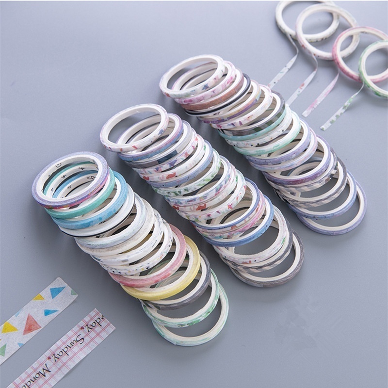 20/50 CuộN Washi Băng Bộ, Giấy - đánh giá và giá Washi Tape Rolls
