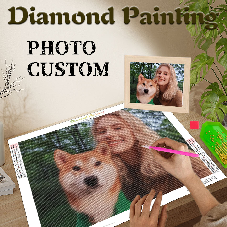 PhotoCustom Diamond Painting C - đánh giá và giá Unique Art Craft