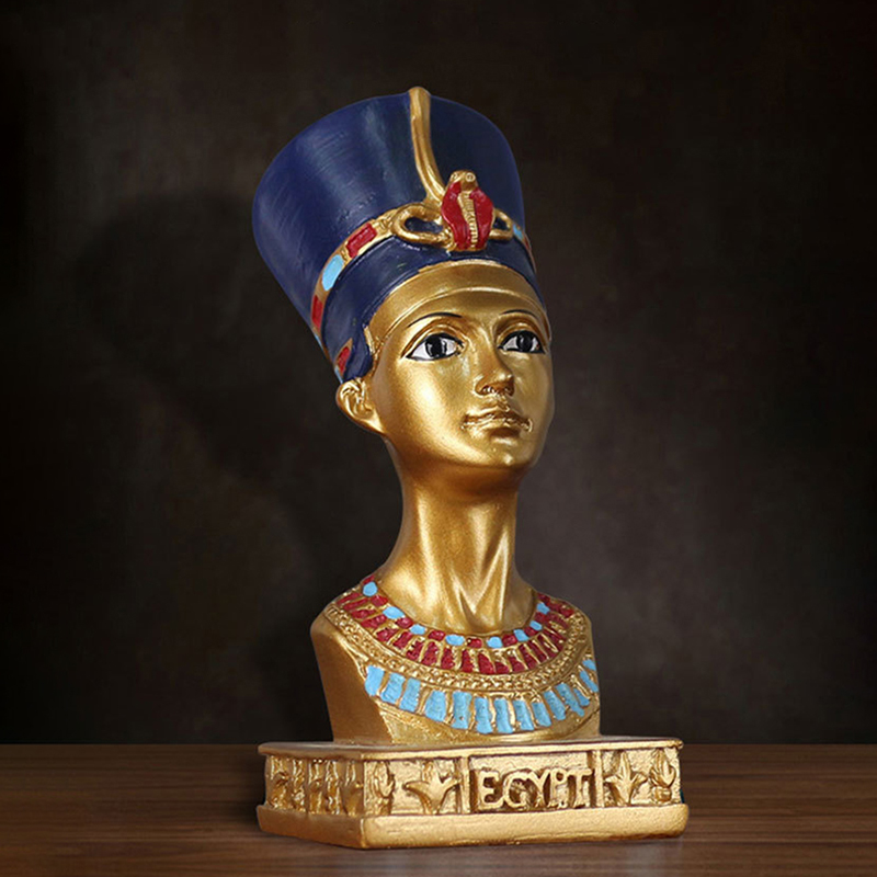 Egyptian Queen Ornament Resin  - đánh giá và giá Queen Art Craft