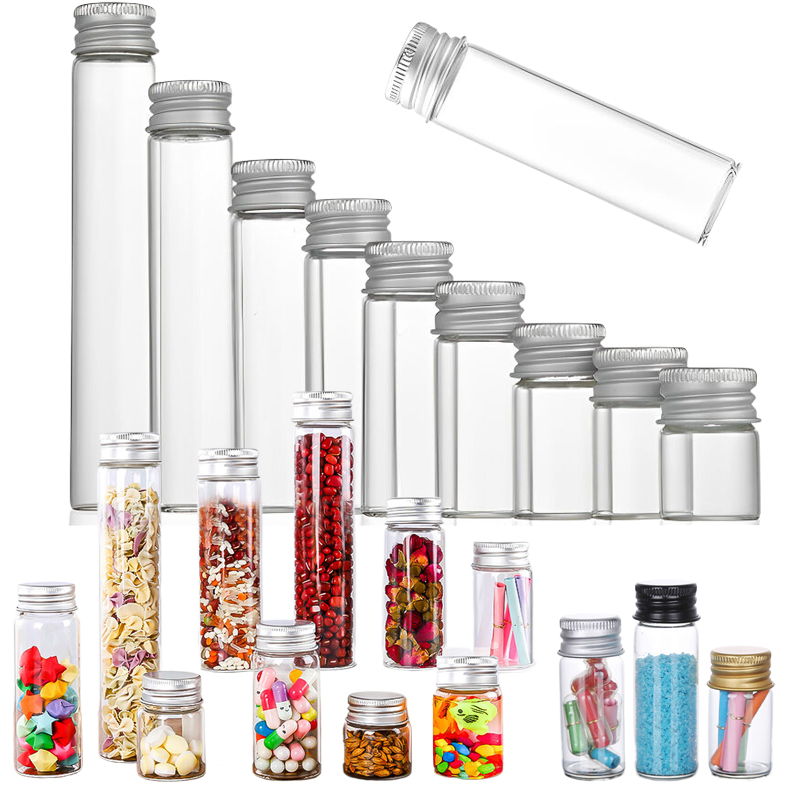5PCS 5ML-100ML Mini Glass Alum - đánh giá và giá Art Craft Youtube