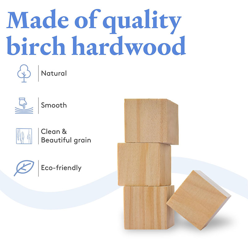 5-100pcs Unfinished Wooden Blo - đánh giá và giá Art Craft 2 Year Olds