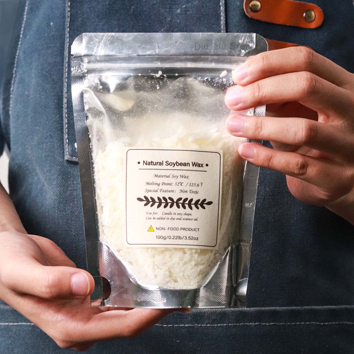 100/250/500/1000g Natural Soy  - đánh giá và giá Candle Making Wax