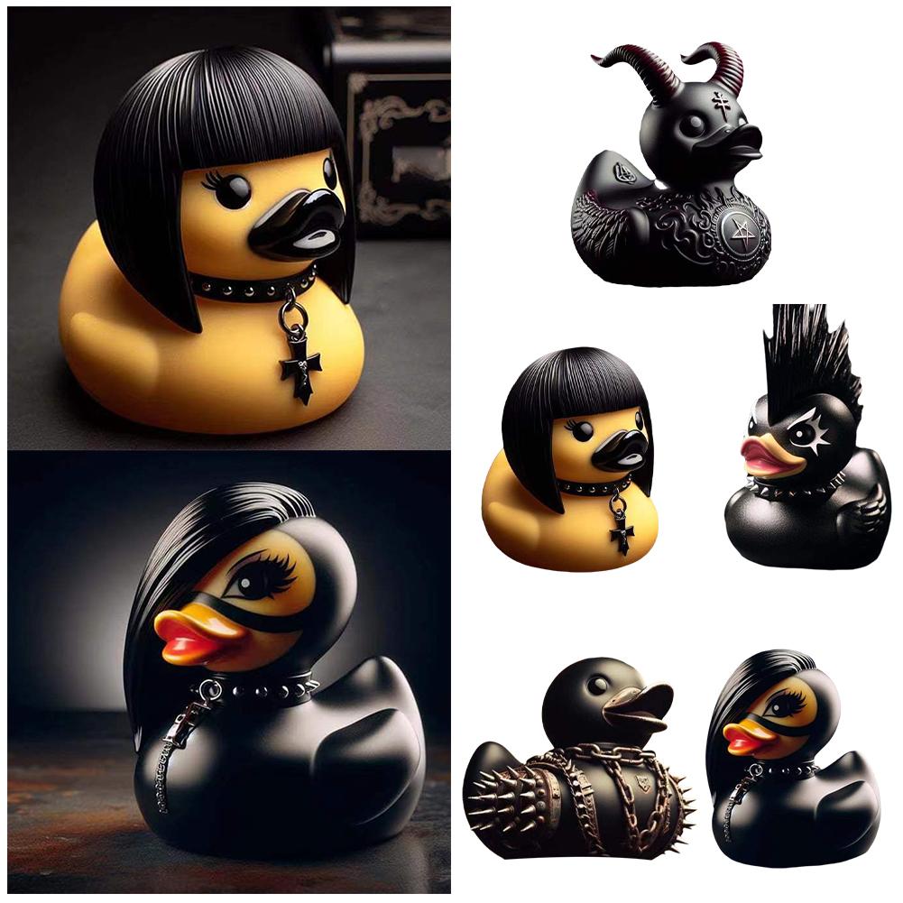 Duck Devil Duck Death Rock Duc - đánh giá và giá Art Craft Duck